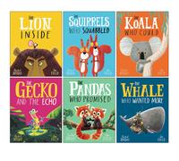 Rachel Bright 6 Books Collection Set Lion Inside, Koala Who Could,Promise( HB)