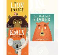 rachel bright collection 3 books set (the lion inside, the koala who could, bear stared)