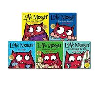 Rachel Bright Love Monster Collection 5 Books Set (Love Monster, The Last Chocolate, Scary Something, Perfect Present, Extremely Big Wave)