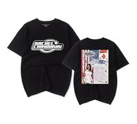 Rachel Chinouriri Merch All I Ever Asked Tour 2025 T-Shirt Unisex Fashion Short Sleeve Crew Neck Top (Black,XXL)