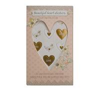 Rachel Ellen - 30 Luxury Foiled Heart Stickers - WDSTIC2
