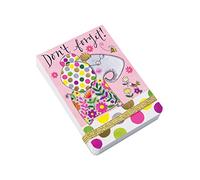 Rachel Ellen A7 Mini Notepad - Don't Forget Elephant Design