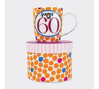 Rachel Ellen Bone China Mug Super at 60 - 60th Birthday Mug
