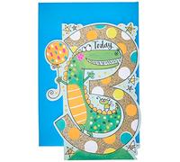 Rachel Ellen Boy 3 Today Age 3 Crocodile Birthday Card