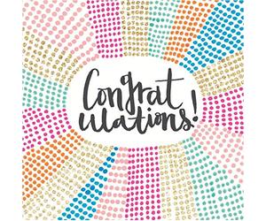 Rachel Ellen Congratulations Card