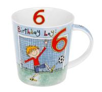 Rachel Ellen Design 6th Birthday Boys Mug