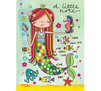 Rachel Ellen Designs Pack of 5 Mermaid Note Cards