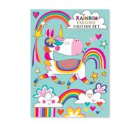 Rachel Ellen Rainbow Unicorn Design Writing Set for Children