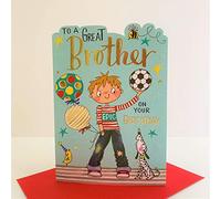 Rachel Ellen Special Brother Birthday Card Boy Dog