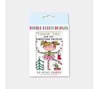 Rachel Ellen - Thank You - Fairy Notecard Set - Pack of 10 Mini Cards with Envelopes