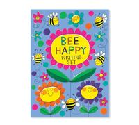 Rachel Ellen Writing Set Wallet Stationery - Bee Happy Busy Bee - WS48