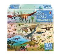 Rachel Firth Book & Jigsaw Dinosaur Timeline Paperback Rachel Firth Multicolor