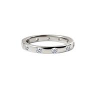 RACHEL GALLEY Versa Lab Grown Diamond Band Ring Silver / 0.33 / R