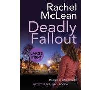 Rachel McLean Deadly Fallout (Large Print) Paperback Book Rachel McLean Multicolor