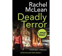 Rachel McLean Deadly Terror (Large Print) Paperback Book Rachel McLean Multicolor
