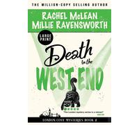 Rachel McLean Death in the West End (Large Print) Paperback Book Rachel McLean Multicolor