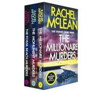 Rachel McLean Dorset Crime Series 3 Books Collection Set (Books 4-6) (The Monument Murders, The Millionaire Murders, The Fossil Beach Murders)