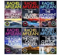 Rachel McLean Dorset Crime Series Collection 6 Books Set (The Corfe Castle Murders, The Clifftop Murders, The Island Murders, The Monument Murders, The Millionaire Murders, The Fossil Beach Murders)