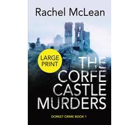Rachel McLean The Corfe Castle Murders (Large Print) Paperback Book Rachel McLean Multicolor