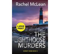 Rachel McLean The Lighthouse Murders (Large Print) Paperback Book Rachel McLean Multicolor