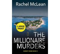 Rachel McLean The Millionaire Murders (Large Print) Paperback Book Rachel McLean Multicolor
