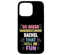 RACHEL Personalized Women's Gift Custom RACHEL Case for iPhone 15 Pro Max