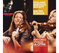 RACHEL PODGER HOLLAND BAROQUE VIVALDI LA CETRA DOUBLE CD NEW