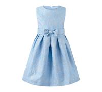 Rachel Riley Blue Damask Party Dress - blue - 4y