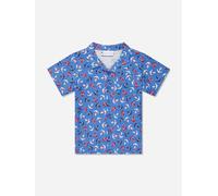 Rachel Riley Boys Anchor Shirt in Blue - Blue - 6 Yrs