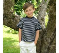 Rachel Riley Breton T-shirt - navy/ivory - 2y