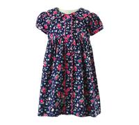 Rachel Riley Floral Button-front Dress & Bloomers - navy - 6m
