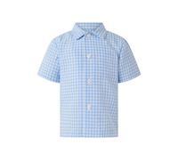 Rachel Riley Gingham Shirt - blue - 6m