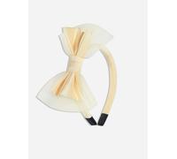 Rachel Riley Girls Tulle Bow Headband in Yellow - Yellow - One size