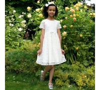 Rachel Riley Lace Party Dress - ivory - 10y