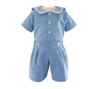 Rachel Riley Oxford Sailor Set - blue - 6m