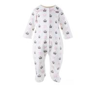 Rachel Riley Princess Crown Print Babygro - pink - 1m
