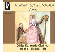 Rachel Talitman / Oliver Dartevelle - Lefèvre: Sonatas for harp & clarinet