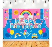 Rachel Teacher Birthday Party Backdrop Decorations, Enlightened Teacher Birthday Party Decorations English Teachers Parties Decor Cartoon Teachers Theme for Kids Classroom Party Supplies