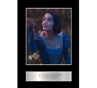 Rachel Zegler Snow White Film Pre Printed Signature Signed Mounted Photo Display #2 Gift For Fans Printed Autograph Picture 10x8 Inch Mount