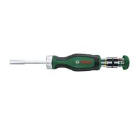 Bosch Home and Garden Ratchet Screwdriver with 12 Bits (High-Torque Ratchet for Efficient, Heavy-Duty Screwdriving, Pop-Up Magazine, Magnetic Holder) - Amazon Edition