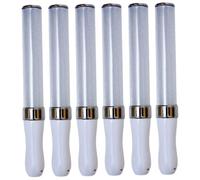 Rachlicy 6PCS Concert Light Stick 9.8 inch, 15 Colors Changing Lightstick 2 Lighting Modes Battery-operated Reusable LED Glow Sticks with Strap for Party Favor Supplies