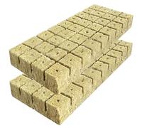 Rachlicy 72Pcs Garden Cube Grow Sponges, 1.5×1.2 inch Hydroponic Pods, Hydroponics Growing System with Holes for Soilless Cultivation, Seedlings, Cuttings, Clone Plants