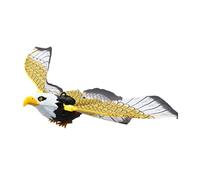 Rachlicy Bird Scarers Fake Flying Hawk Decoy Hanging Hawk Flying Eagle Bird Scarer with for Easier Storage for Birds, Mice, Squirrels, Rabbits & Other Birds Or Rodents
