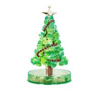 Rachlicy Christmas Decor Fast Growing Trees Mini Christmas Tree with Accessories Non-Toxic Crystal Growing Kit Novelty Science Toys for Kids Adults