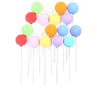 Rachlicy Dollhouse Balloons 1/12 Miniature Colorful Balloons DIY Landscaping Decoration 18PCS