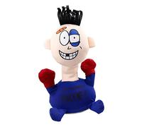 Rachlicy Electric Plush Vent Toy Comfortable Touching Punch Me Doll for Home Stress Relief No Battery Blue