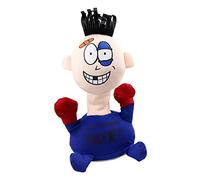 Rachlicy Electric Plush Vent Toy Comfortable Touching Punch Me Doll for Home Stress Relief No Battery Blue