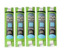 Rachlicy Fishing PVA Mesh, 500x2.5 cm/196.85x0.98 inch, White, Soluble in Water, Ideal for Carp, 5pcs