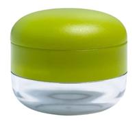 Rachlicy Garlic Chopper Mini Stainless Steel Manual Garlic Mincer and Press with Clear Container for Kitchen