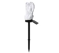 Rachlicy Solar Angel Light Outdoor Waterproof Resin Angel Solar Stake Lights for Garden Light Decoration